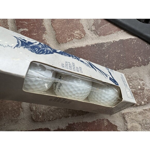 1990 Hogan 392LS 4 Golf Balls 90 Compression Lithium Surlyn Ionomer‎ Resin Cover - Picture 8 of 8